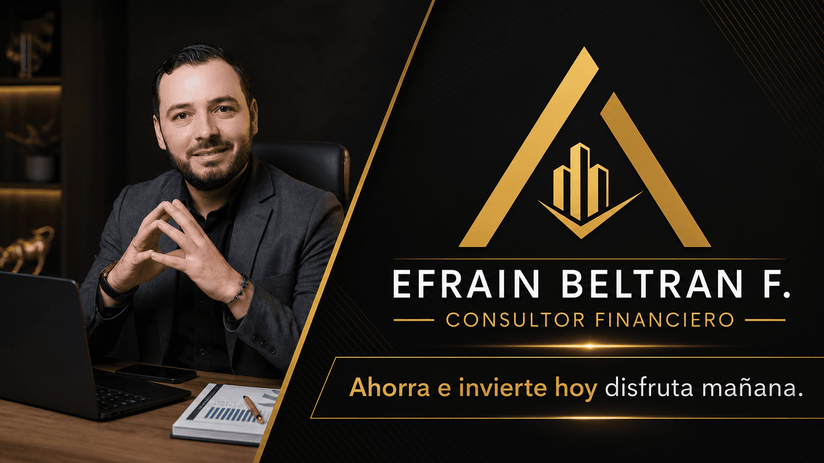 Efraín Beltrán F., consultor financiero